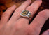 S925 sterling silver ring domineering retro living ring personalized trendy men's jewelry - MOWTE