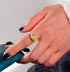 5 carat high carbon diamond ring ice flower cut luxury ring for women wedding ring s925 silver - MOWTE