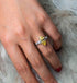 S925 silver high carbon diamond ring simple 3 carat marquise cut 8*14 women's ring - MOWTE