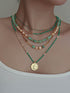 Original Green Shell Freshwater Pearl Necklace Women's Clavicle Chain Sweater Chain - MOWTE