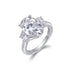 Moissanite Oval Cut Women's Wedding Engagement Ring