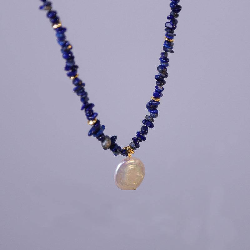 Pearl Lapis Lazuli Stone - MOWTE