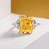 15 carat engagement ring 925 silver ring pink ice flower cut women's ring - MOWTE
