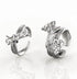 Personality girl bow ring sterling silver original design open index finger ring for women - MOWTE