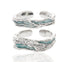 Personality girl sea sterling silver ring design open index finger s925 couple ring - MOWTE