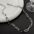 Neutral sterling silver advanced necklace accessories - MOWTE