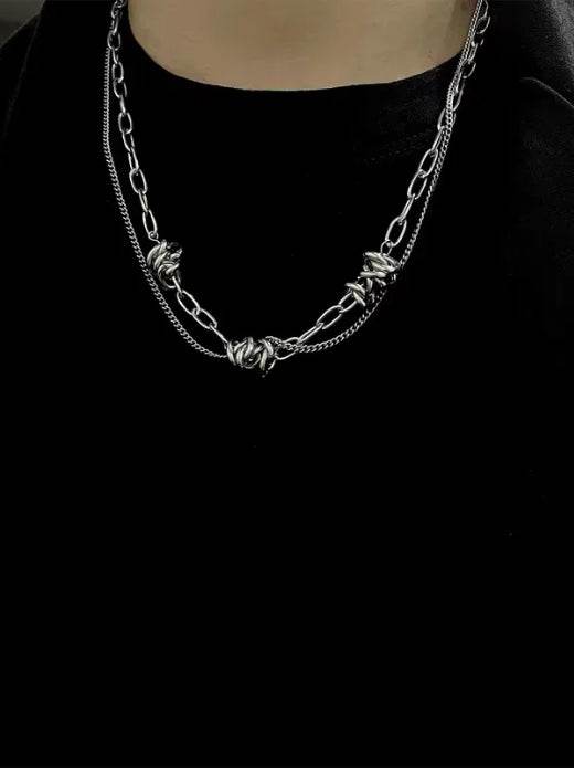 Double layered knotting - MOWTE