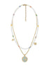 Secret Garden Luxury Daisy Contrast Necklace Pearl Clavicle Chain - MOWTE