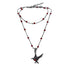 Original Design Thorn Series Sweet Cool Spicy Girl Crow Clavicle Chain Leather Collar Stacked Necklace - MOWTE