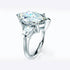 Luxurious S925 silver set with high carbon diamond marquise cut ring 3 carats - MOWTE