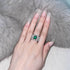 New sterling silver 2 carat high carbon diamond ring oval cut 7*9 luxury huge flash wide ring for women - MOWTE