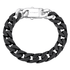 Spliced white ceramic Cuban chain bracelet men's hip-hop personality cuban trend women's same style - MOWTE