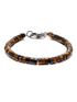 Tiger eye stone bracelet bracelet men and women retro trend all-match tiger eye stone beaded hand jewelry - MOWTE