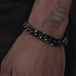 Three-dimensional cutting Cuban chain bracelet hip-hop men's trendy fashion - MOWTE