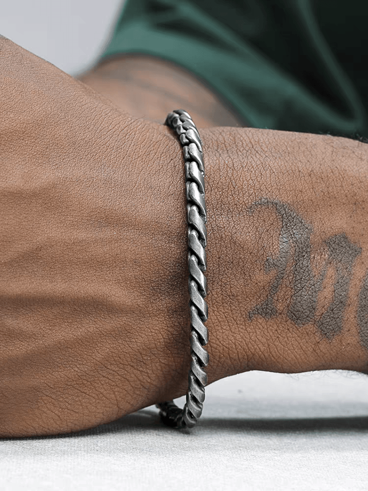 Twist bracelet men's popular all-match braided hand jewelry women's trend - MOWTE