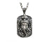 Men's fashion sterling silver Ganesha pendant&necklace - MOWTE