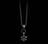 Men's sterling silver hexagram pendant & necklace - MOWTE
