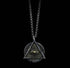 Men's fashion sterling silver All-seeing Eye pendant necklace - MOWTE
