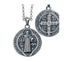 Men's fashion sterling silver pendant & necklace - MOWTE