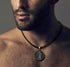 Men's fashion sterling silver pendant & necklace - MOWTE