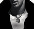 Men's fashion sterling silver fist pendant & necklace - MOWTE