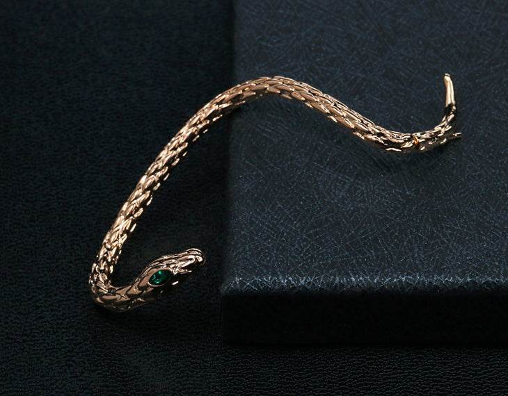 Men's fashion snake ear cuff earrings - MOWTE