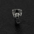 Men's fashion zipper puller silver ear clip - MOWTE