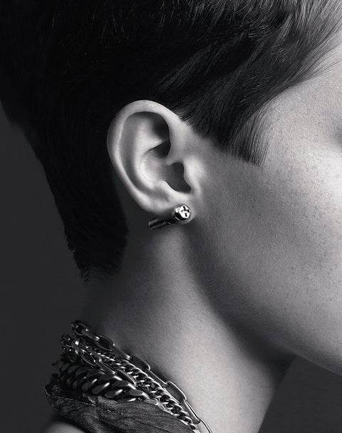 Crews silver stud - MOWTE