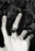 Men's vintage thorns sterling silver ring - MOWTE