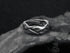 Men's fashion winding tail silver ring - MOWTE