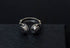 Men's fashion tail ring headset silver ring - MOWTE
