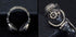Men's fashion tail ring headset silver ring - MOWTE