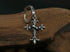 Men's vintage cross ear stud - MOWTE