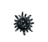 Men's fashion sun natural crystal ear stud - MOWTE