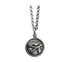 Men's fashion sterling silver omniscient eye pendant & necklace - MOWTE