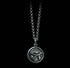 Men's fashion sterling silver omniscient eye pendant & necklace - MOWTE
