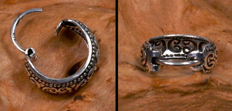 Men's vintage ear stud - MOWTE