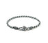 Men's fashion sterling silver bracelet - MOWTE