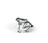 Men's fashion silver frog ear clip ear cuff - MOWTE