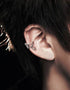 Men's fashion silver frog ear clip ear cuff - MOWTE