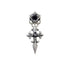 Men's fashion diamond ear stud - MOWTE