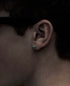 Men's fashion snakehead ear stud - MOWTE