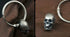 Men's fashion skull ear stud - MOWTE