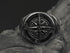 Men's vintage compass sterling silver ring - MOWTE