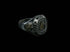 Men's vintage omniscience eye sterling silver ring - MOWTE