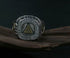 Men's vintage omniscience eye sterling silver ring - MOWTE