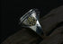 Men's vintage omniscience eye sterling silver ring - MOWTE