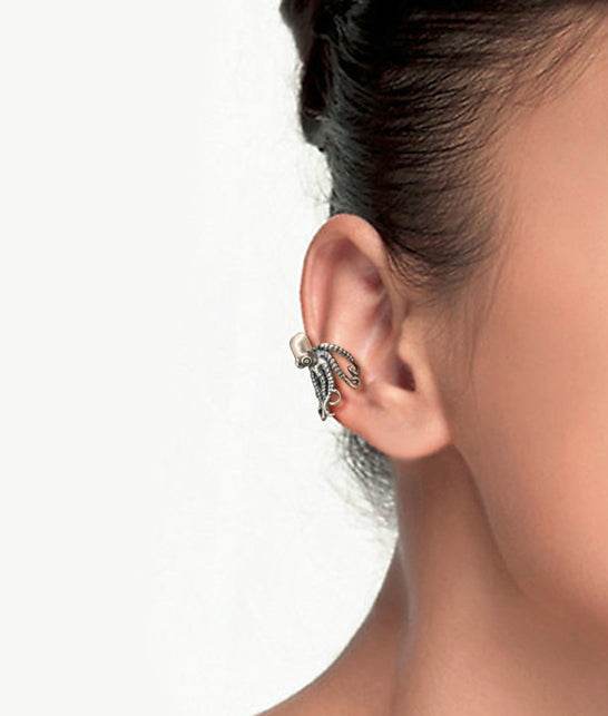 Men's fashion octopus ear clip ear cuff - MOWTE