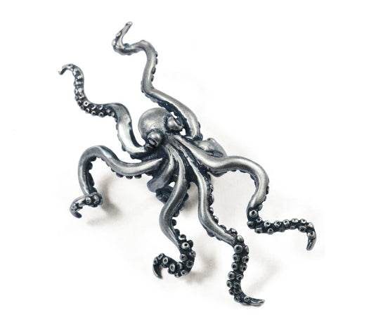Men's fashion octopus ear clip ear cuff - MOWTE