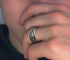 Men's vintage god eye sterling silver ring - MOWTE